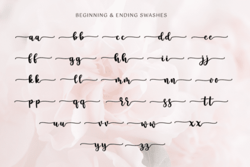 Shalma Modern Calligraphy Font 11