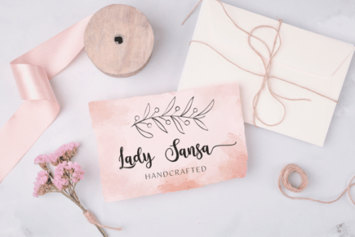 Shalma Modern Calligraphy Font 8'