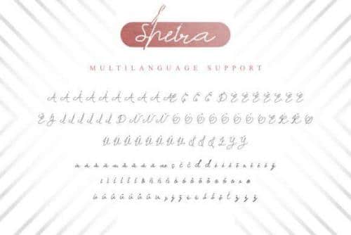 Sheira Font 8