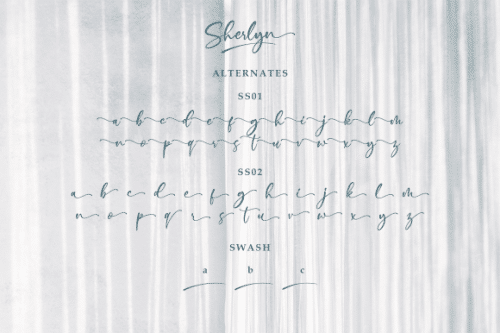 Sherlyn Font 8