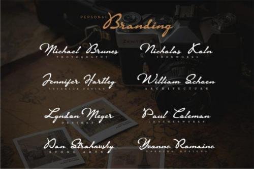 Signaturia Signatur Script Font  1