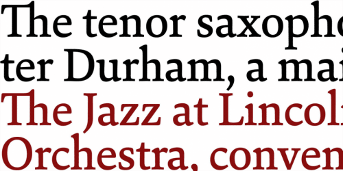 Sina Nova Font Family 2