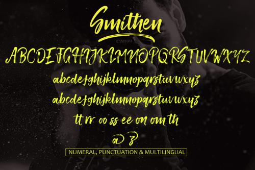 Smithen Script Font 7