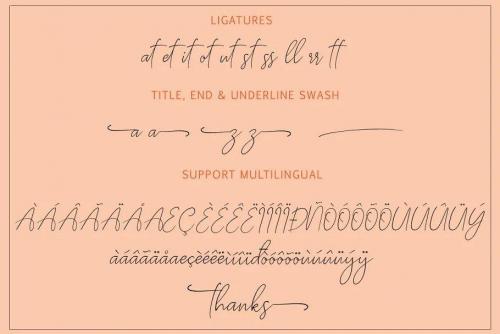 South Boston Script Font 3