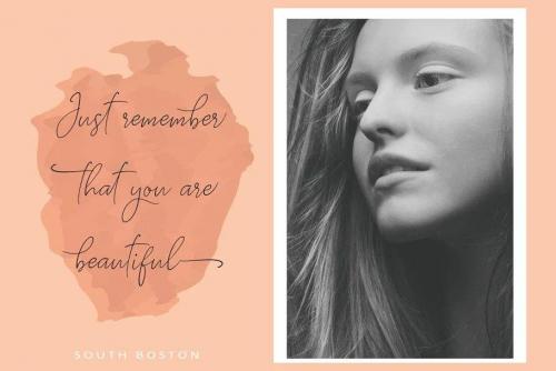 South Boston Script Font 5