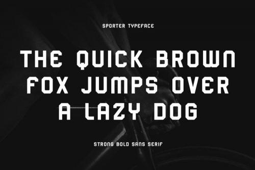 Sporter Font 3