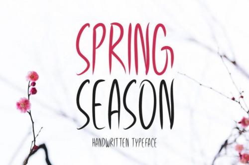 Spring Season Font
