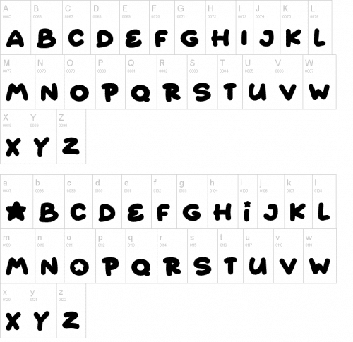 Starborn Font 2