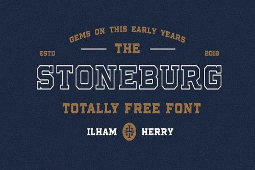 Stoneburg Typeface