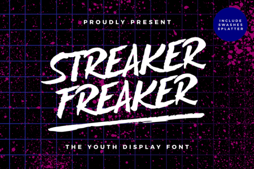 Streaker Freaker Font 1