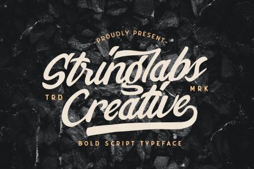 Stringlabs Creative Bold Script Font 1