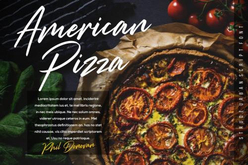 Strude Script Font 5