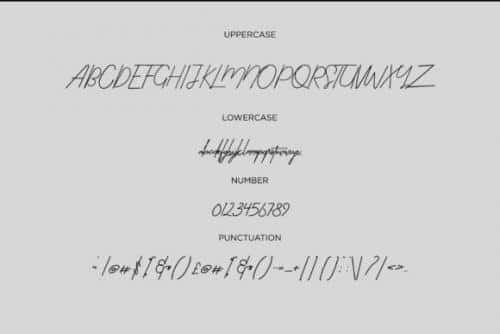 Surfshirt Signature Font 10