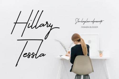 Surfshirt Signature Font 2