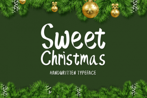Sweet Christmas Font 1