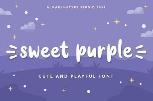 Sweet Purple Font