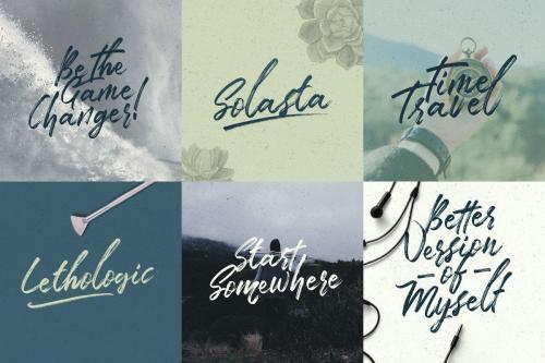TakeEasy Brush Font  10