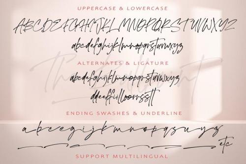 The Ballpoint Font 7