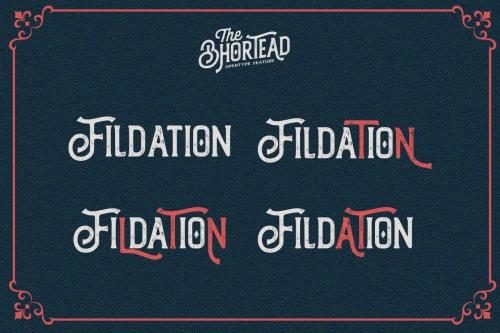 The Bhortead Display Font 4