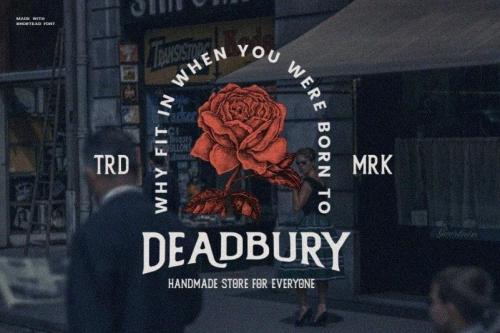 The Bhortead Display Font 6