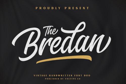 The Bredan Script Font 10