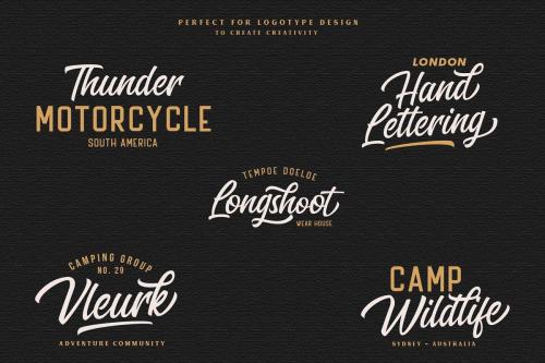 The Bredan Script Font 8