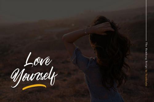 The Hamburg Script Font 1