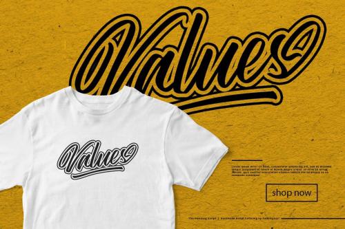 The Hamburg Script Font 14