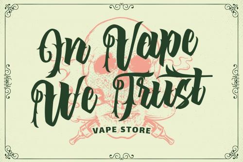 The Lastring Tattoo Script Font  5