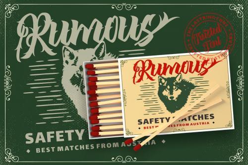 The Lastring Tattoo Script Font  7