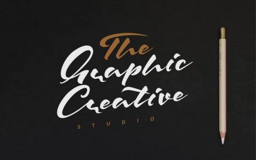 The Rattnest Brush Font  1