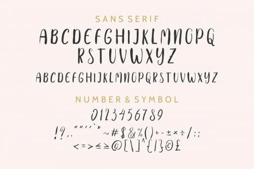 The Right Attitude Script Font Duo 1