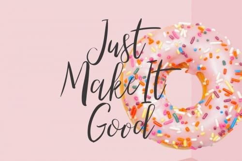 The Right Attitude Script Font Duo 5