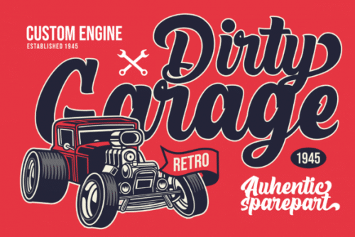 The Rughton Bold Script Font  7