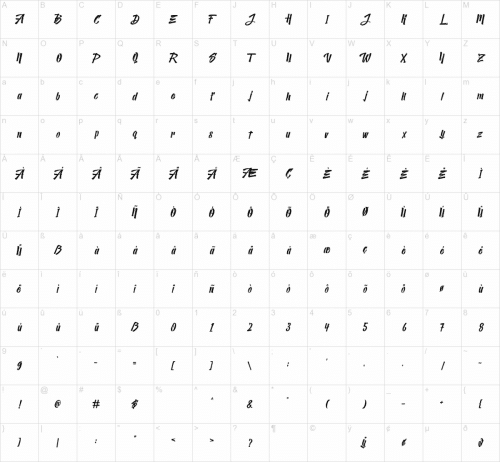 The Sectione Bright Font 1