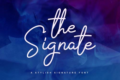 The Signate Font 1