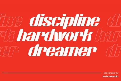 Think Sans Serif Typeface 1