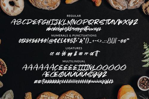 Toothless Brush Font 13