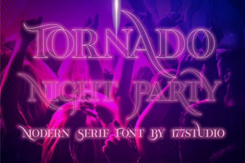 Tornado Modern Serif Font