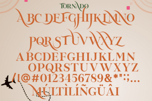 Tornado Modern Serif Font 2