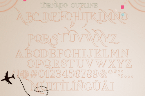 Tornado Modern Serif Font 4
