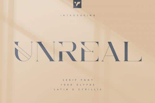 Unreal Serif Font
