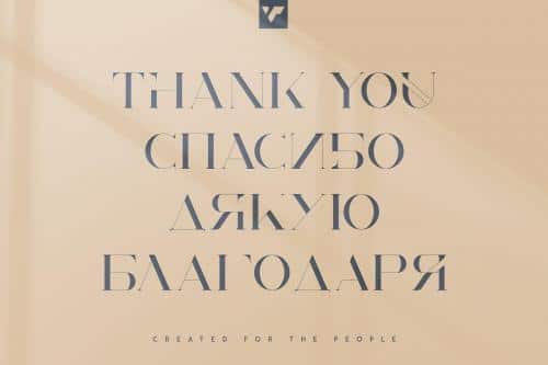 Unreal Serif Font  12