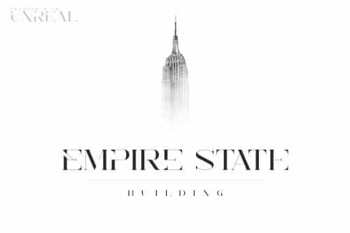 Unreal Serif Font  4