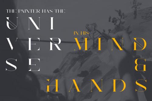 Unreal Serif Font  8