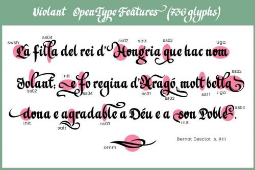 Violant Font Family 3