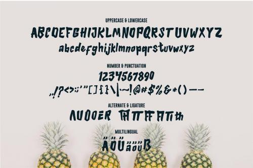 Volare Display Font  4
