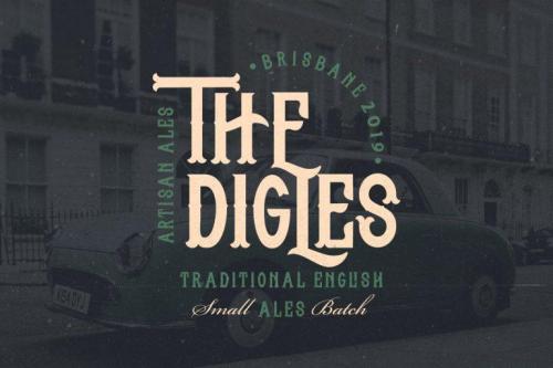 Whisholder Vintage Retro Font 7