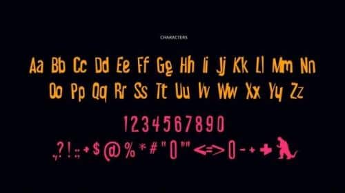 Wicked Scary Movie Font 1