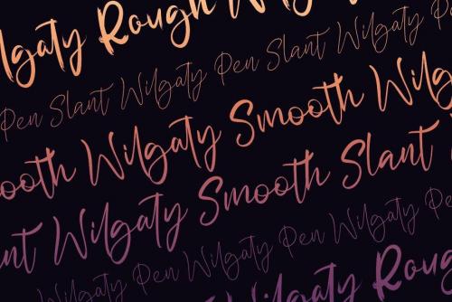 Wilgaty Brush Font 5